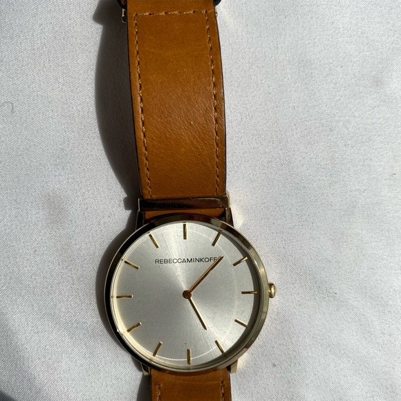 Rebecca Minkoff Major Leather Strap Watch - Picture 3 of 5